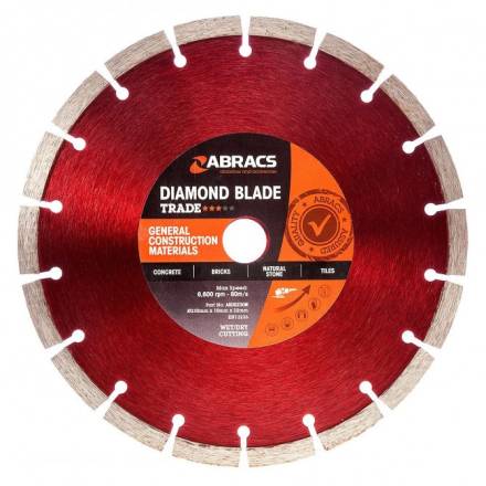 Abracs Dynamo General Purpose Diamond Blade 230 x 10 x 22mm