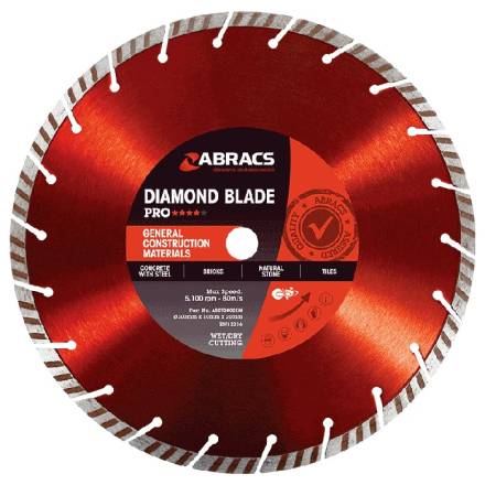 Abracs Pro-Line GCM Diamond Blade 125 x 10 x 22mm