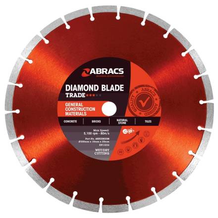 Abracs Pro 115mm General Construction Materials Diamond Blade