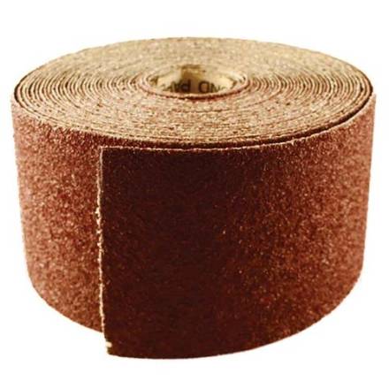 Abracs General Purpose Aluminium Oxide Sandpaper Roll 115mm x 50m 100 Grit