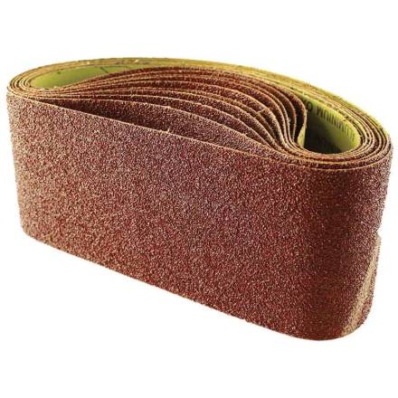 Abracs Aluminium Oxide Sanding Belt 100 x 610mm 40 Grit (Pack of 10)