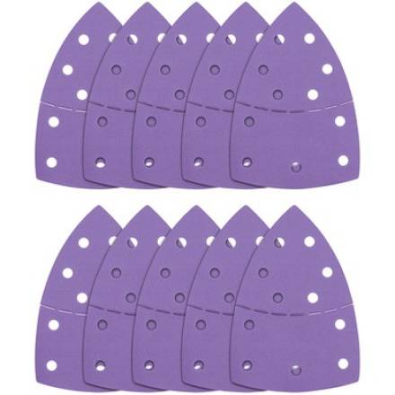 Trend AB/DET/180A Aluminium Oxide Detail Sanding Sheets 102 x 151mm 180G Pack of 5