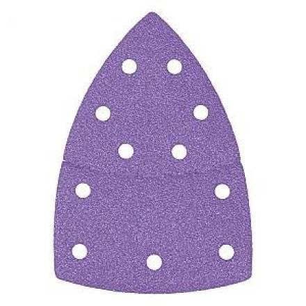 Trend AB/DET/60Z Zirconium Detail Sanding Sheets 102 x 151mm 60 Grit Pack of 5