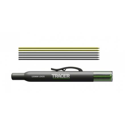 Tracer ALH1 Deep Hole Pencil Refills with Site Holster - Pack of 6 (120mm)
