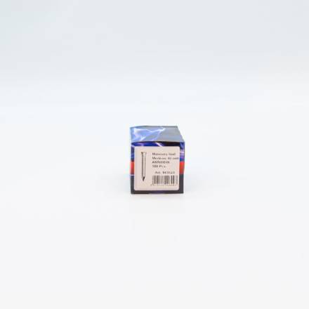 JCP 40mm Medium Shank Bright Zinc Plated Masonry Nails Box of 100