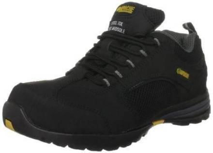 Apache AP318SM Black Nubuck/Mesh Safety Trainer Size 9