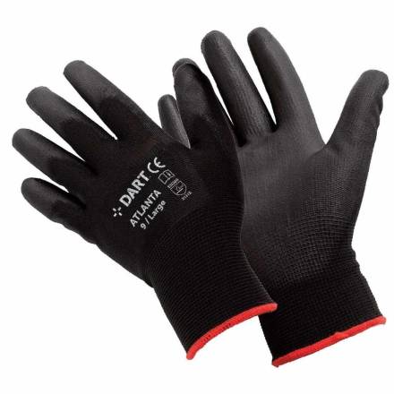 Dart Atlanta Black PU Glove Size L (9)