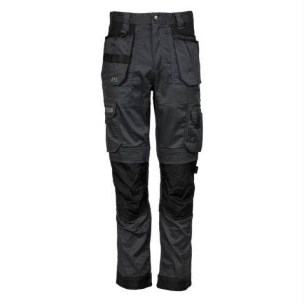 Apache ATS 3D Stretch Holster Work Trouser Grey/Black 32W 31L