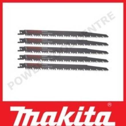 Makita B-05038 S123X Reciprocating Saw Blades 300mm 6 TPI Pack of 5