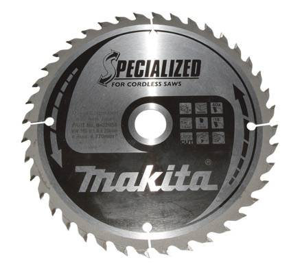 Makita 165 x 20mm x 40T Circular Saw Blade
