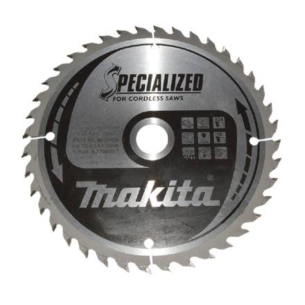 Makita 165 x 20mm x 40T Circular Saw Blade