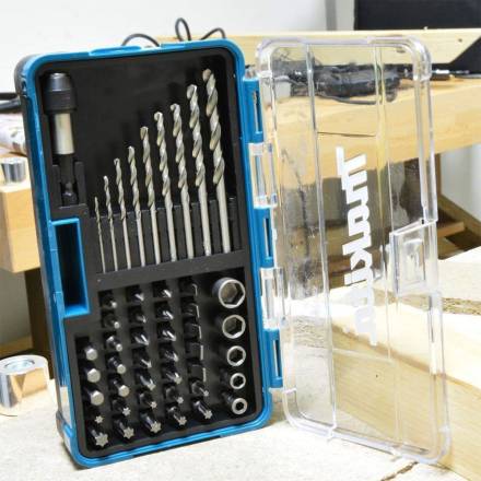 Makita B-36192 HSS-G Screw, Drill and Socket Bit Set 48-Piece