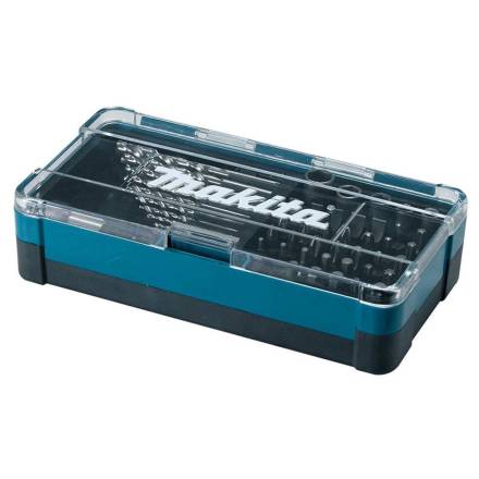 Makita B-36192 HSS-G Screw, Drill and Socket Bit Set 48-Piece