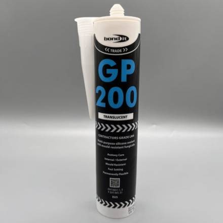 Bond It GP200 General Purpose Silicone Sealant White 310ml
