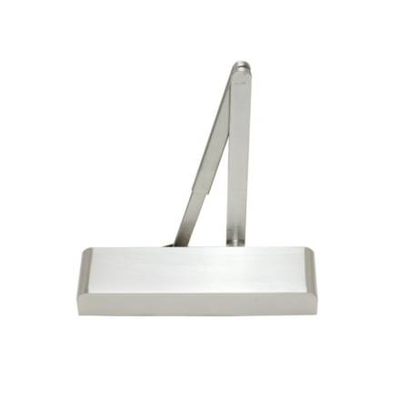 Boss Door Controls TS4.224 Overhead Door Closer Size 2-4 Satin Nickel Plate