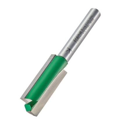 Trend CraftPro C022X1/4TC Two Flute TCT Straight Router Cutter 12.7 x 31.8mm 1/4" Shank
