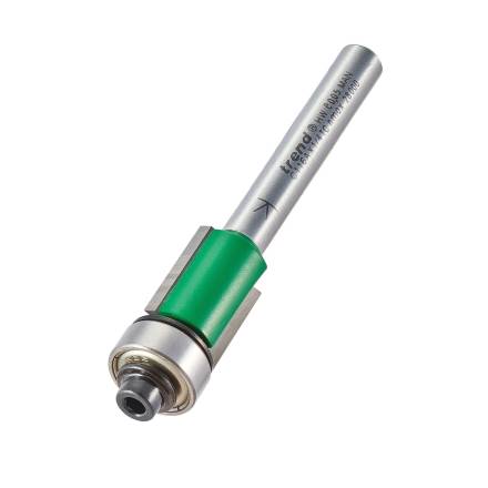 Trend CraftPro Self-Guided Trimmer Router Cutter 12.7mm Dia 1/4" Shank