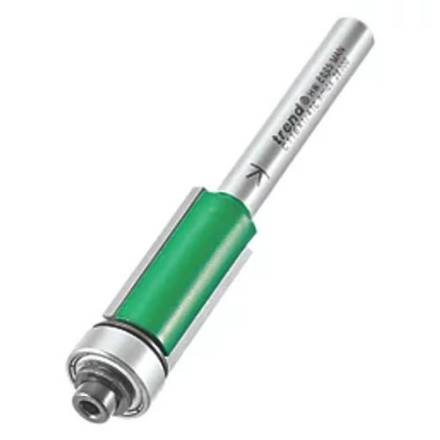 Trend CraftPro Self-Guided Trimmer Router Cutter 12.7mm Dia 1/4" Shank