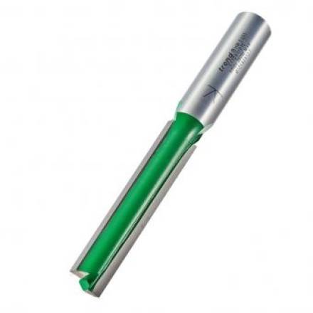 Trend CraftPro Two Flute Straight TCT Router Cutter 12 x 63mm 1/2" Shank