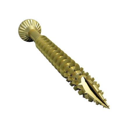 Optimaxx Extreme Performance Woodscrews 6.0 x 100mm Pozi CSK Zinc Yellow Maxxtub 200-Piece