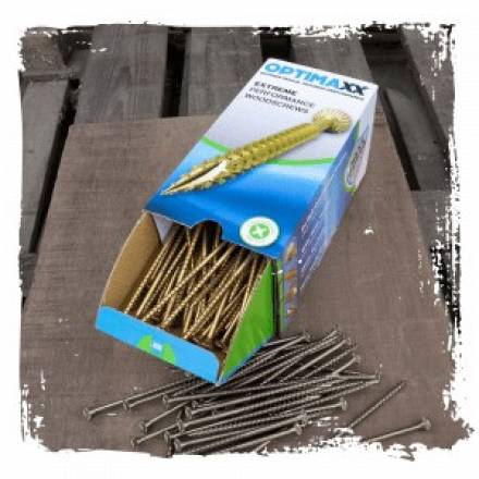 Optimaxx Extreme Performance Pozi Countersunk Wood Screw 4.5 x 40mm (Box of 200)