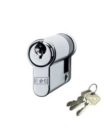 Carlisle Brass Eurospec MP5 Euro Single Cylinder 45mm Satin Chrome
