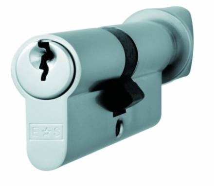 Carlisle Brass Eurospec Euro Cylinder and Turn 70mm Satin Chrome