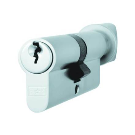 Carlisle Brass Eurospec Euro Cylinder and Turn 70mm Satin Chrome