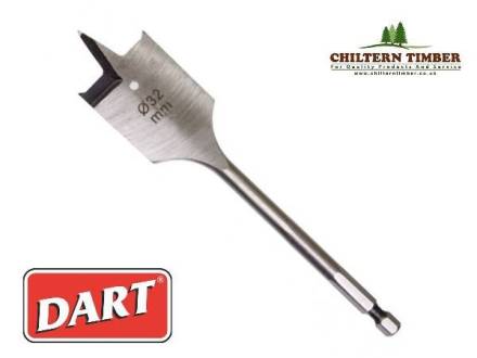 Dart DFBL22 22 x 400mm Long Series Flat Bit