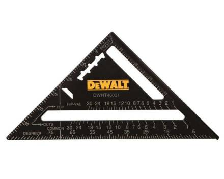DeWalt DHT046031 7" Rafter Layout Square
