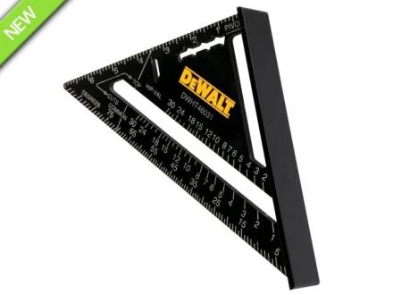 DeWalt DHT046031 7" Rafter Layout Square