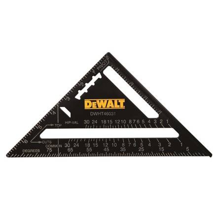 DeWalt DHT046031 7" Rafter Layout Square