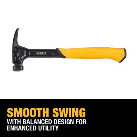 DeWalt DWHT51003 16oz Rip Claw Steel Hammer