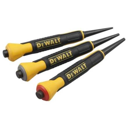 DeWalt DHT058018 Bi-Material Nail Punch Set 3-Piece