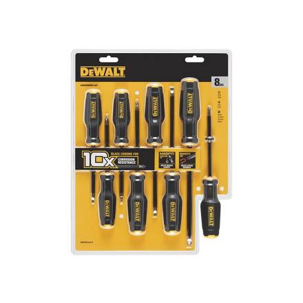 DeWalt MAX FIT(R) 8-Piece Screwdriver Set (DHT065102)