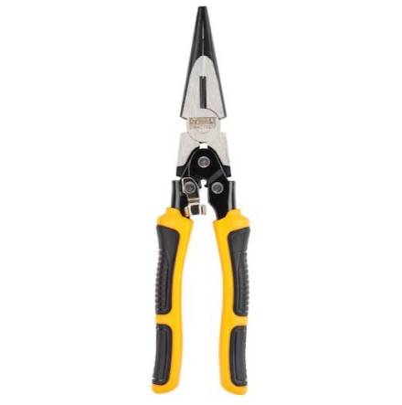 DeWalt Compound Action Long Nose Pliers 190mm