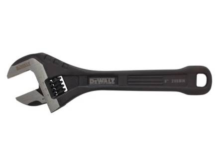 DeWalt DHT080267 All Steel Adjustable Wrench 8"