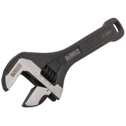 DeWalt DHT080267 All Steel Adjustable Wrench 8"