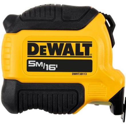 DeWalt Compact Series Tape Measure 5m/16ft 28mm Blade