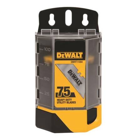 DeWalt DHT711004 Induction Hardened Utility Blades - Pack of 75