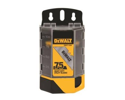 DeWalt DHT711004 Induction Hardened Utility Blades - Pack of 75