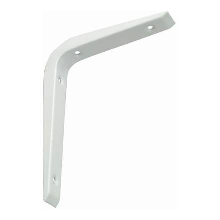 Prosolve White Reinforced Shelf Bracket 250 x 200mm