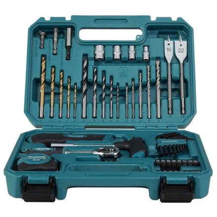 Makita E-15095 60-Piece Bit and Hand Tool Set with 1/4" Hex Shank