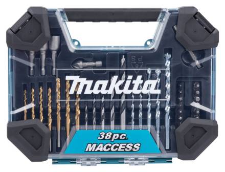 Makita MACCESS 38-Piece Combination Drill and Driver Bit Accessory Set