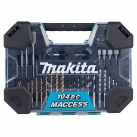 Makita MACCESS E-22604 Drill and Screwdriver Bit Accessory Set 104-Piece