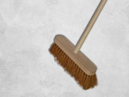 Faithfull Soft Coco Broom 300mm (12") Complete with Handle
