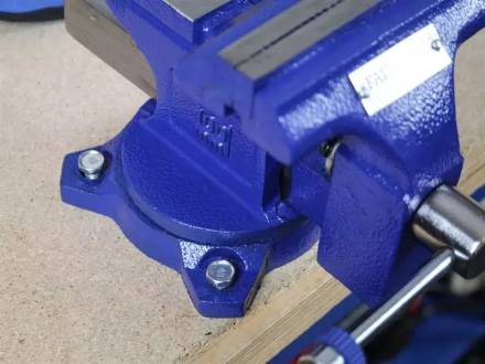 Faithfull Light-Duty Mechanics Vice 100mm (4")