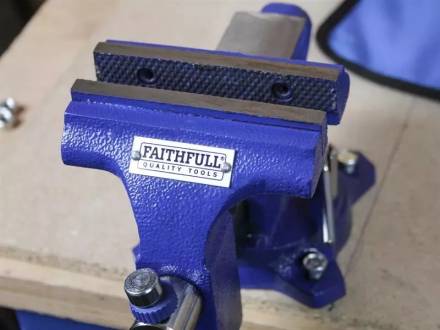 Faithfull Light-Duty Mechanics Vice 100mm (4")