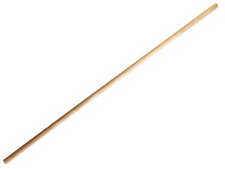 Faithfull Wooden Broom Handle 60" x 1-1/8" (1.5m x 28mm)