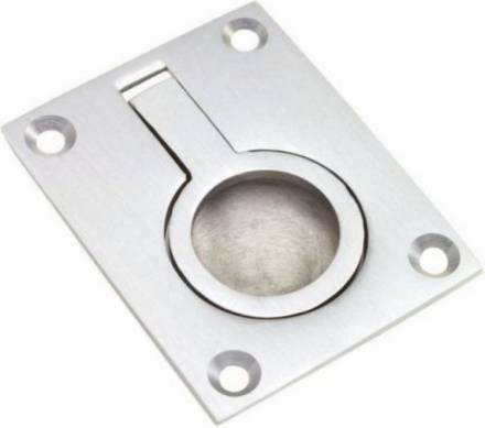 Carlisle Brass FRP63 63 x 50mm Flush Ring Pull